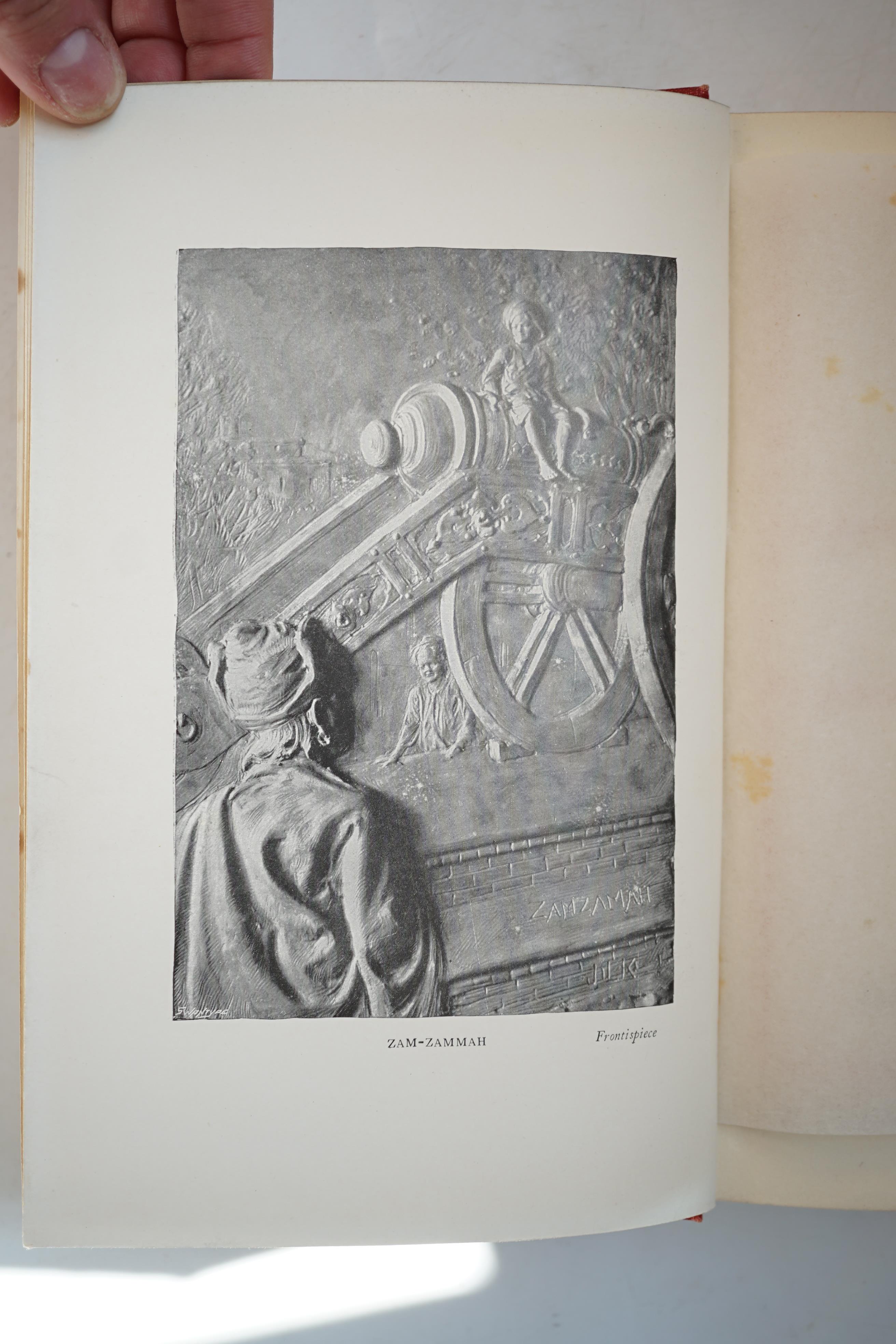 Kipling, Rudyard - Kim, 1st English edition, 8vo, red cloth, illustrated, Macmillan and Co., Limited, London, 1901
